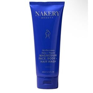 Nakery Beauty SkinRecovery Magnesium Face Body & Hair Wash Relax Repair 6.76 oz